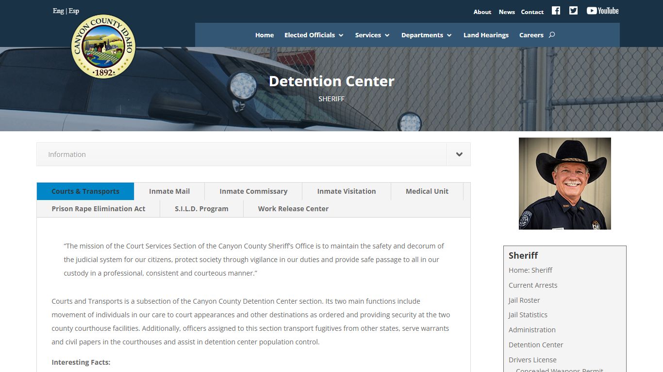 Detention Center | Canyon County